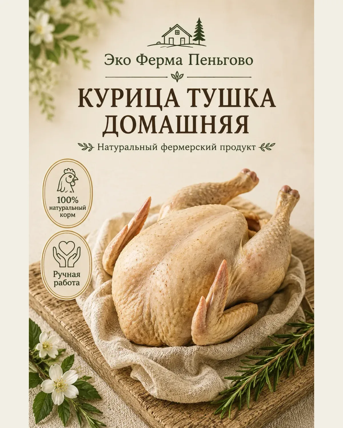 Курица домашняя — тушка